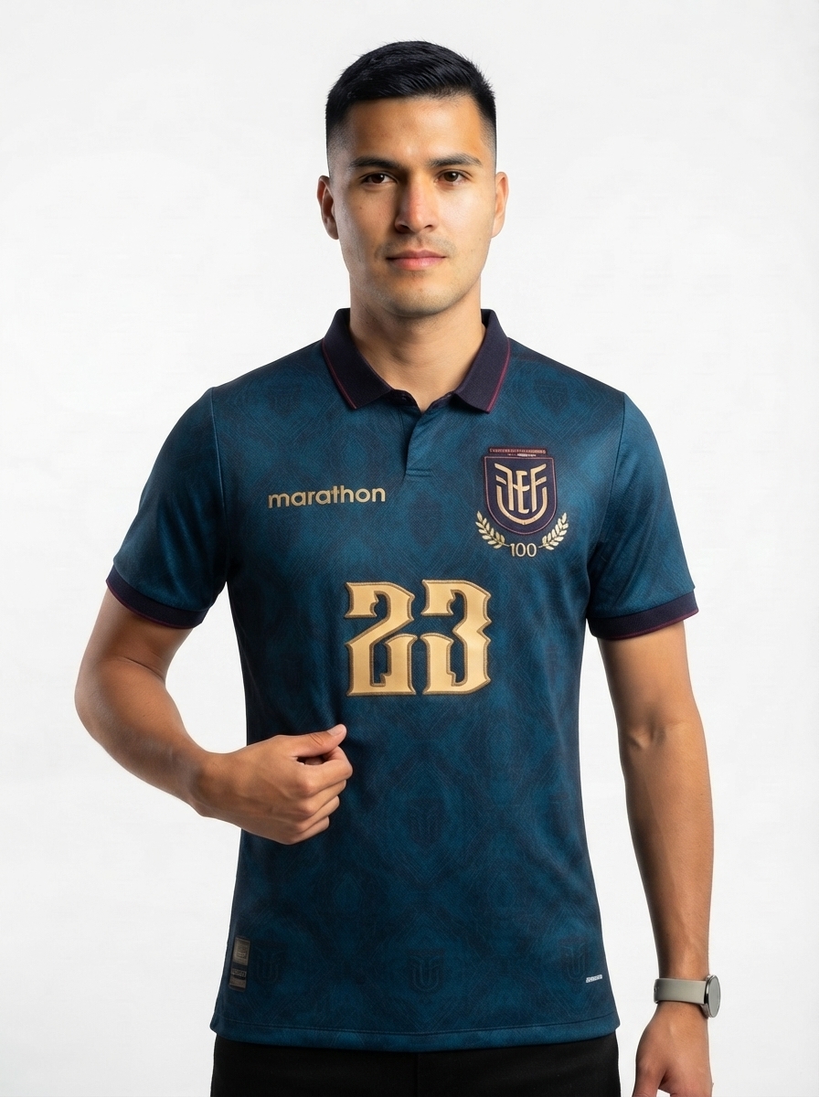 Ecuador M. Caicedo 23 Away Fan Jersey 2024/25