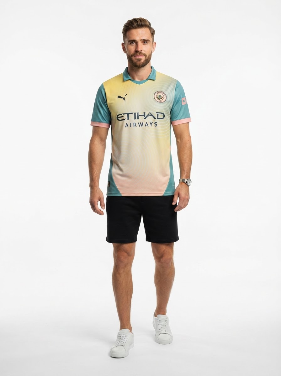 Manchester City 24/25 IV Fourth Definitely City Jersey - Fan Version