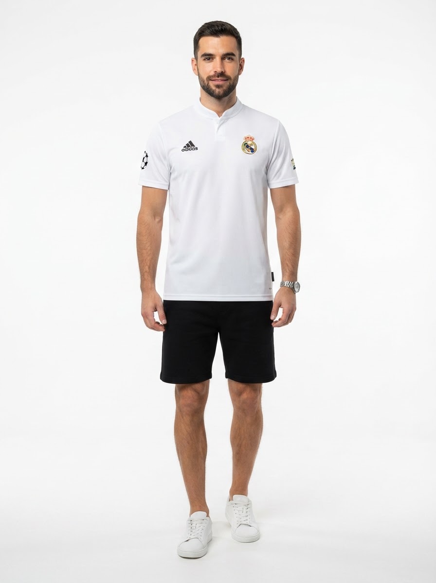 Real Madrid 02/03 UCL I Home Jersey - Retro Version