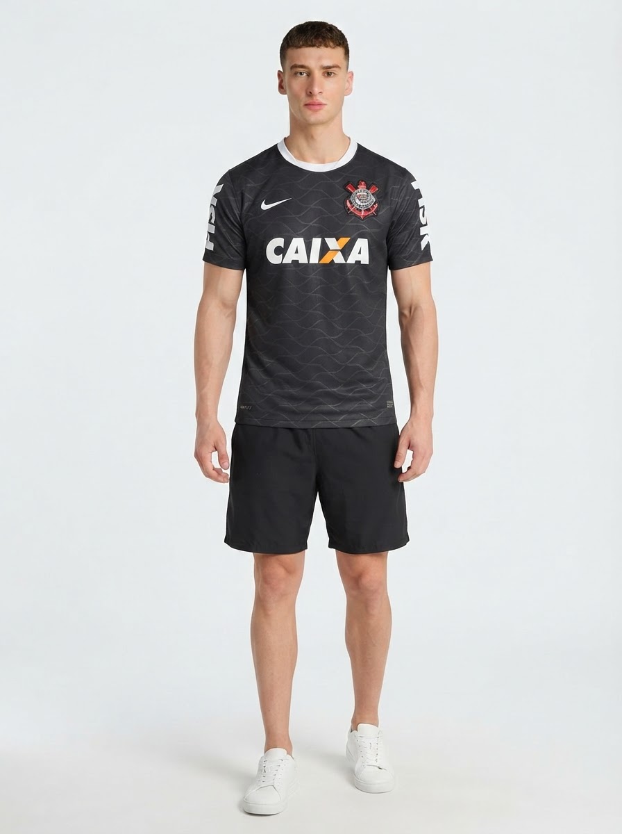 Corinthians 2012 II Away Jersey - Retro Version