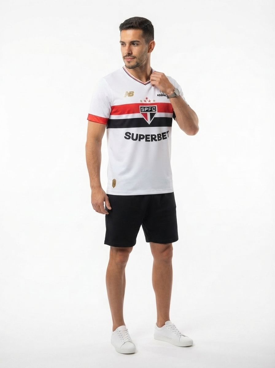 Camisa Sao Paulo Home 2026 Jogador - Player [slim Fit]