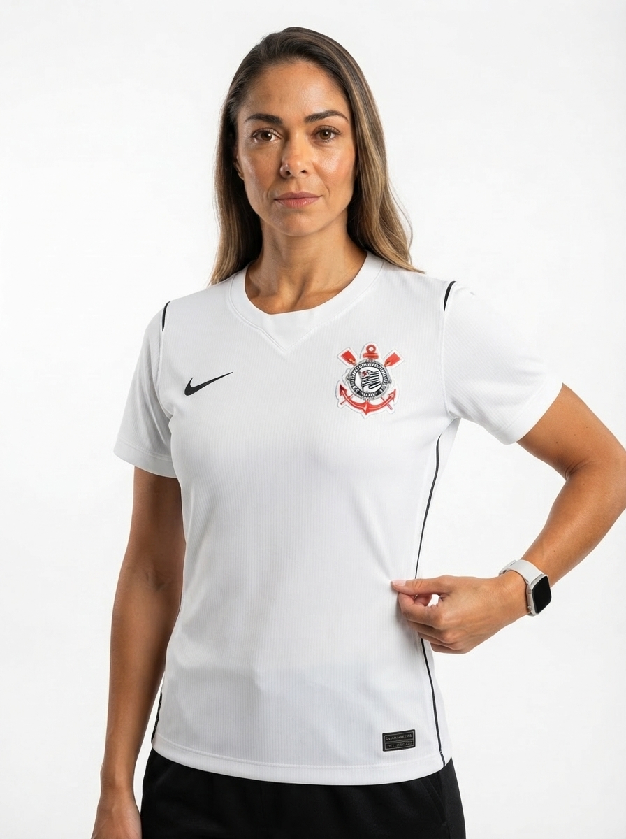 Camisa Corinthians home Woman Feminina 2026/27