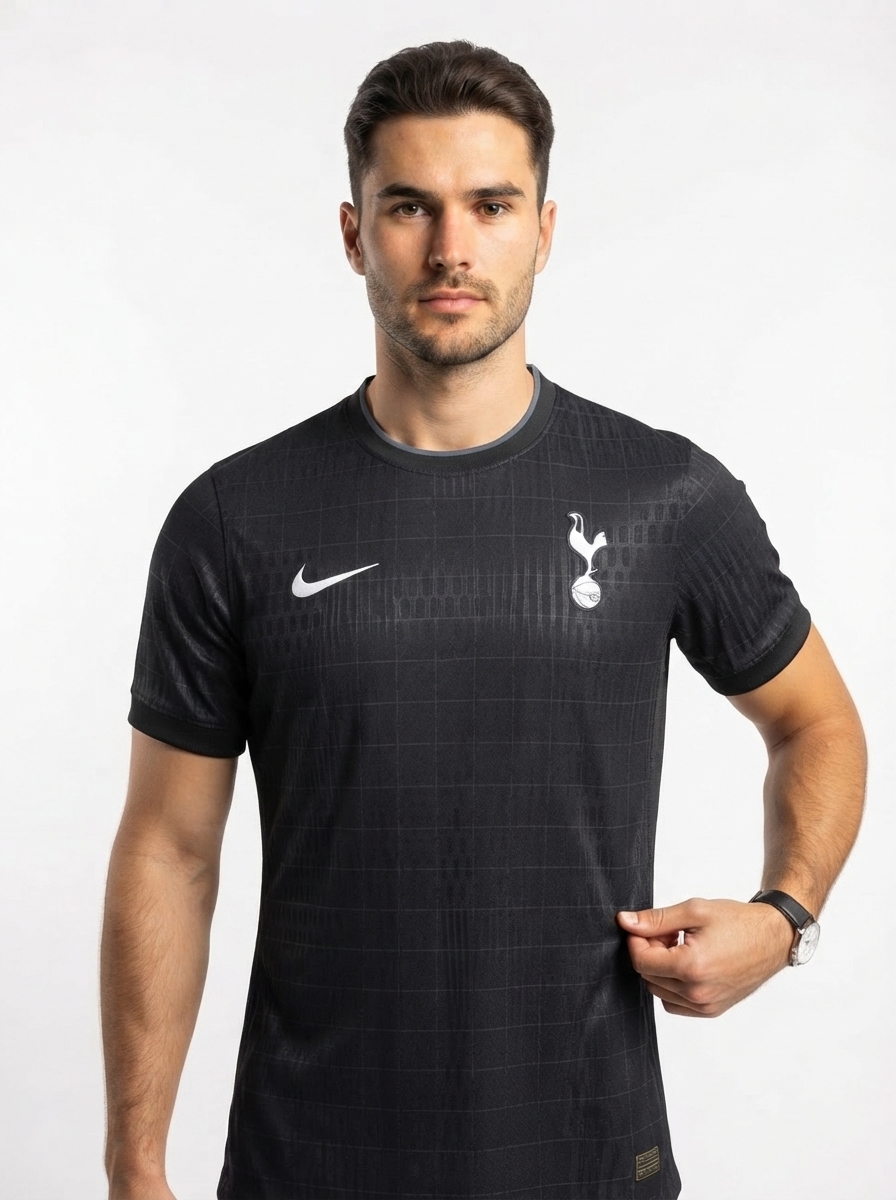 Tottenham 25/26 Special Edition Jersey - Black - Player Version - Slim Fit