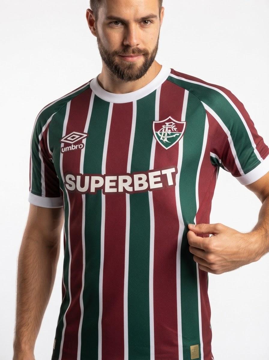 Jersey Fluminense 2025/26 I Player [Slim Fit] Authentic Player [Slim Fit] - [Slim Fit]