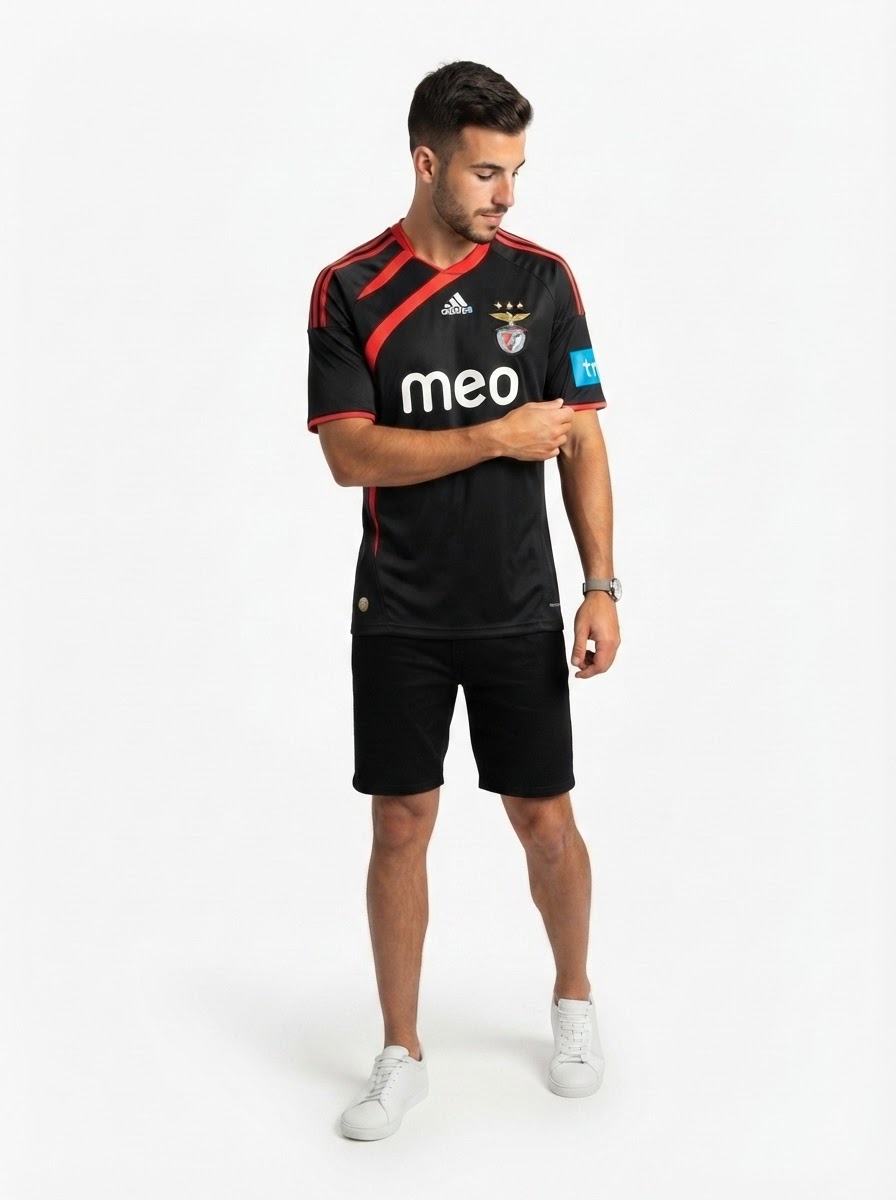 Camisola Benfica Retro II 2009/10 - Modelo Exclusivo! ❤️🦅