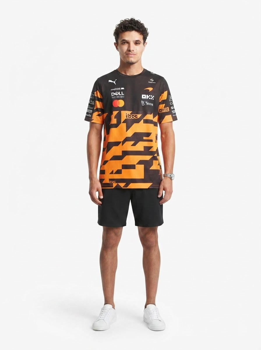 2026 McLaren Mastercard F1 team Replica Tee Men Driver