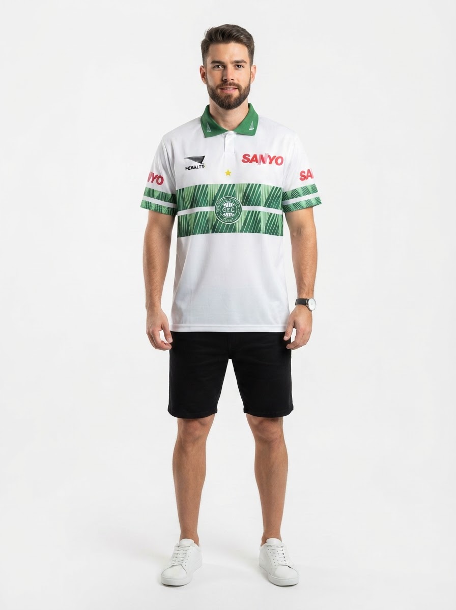 Coritiba retro 1997/98 hoje