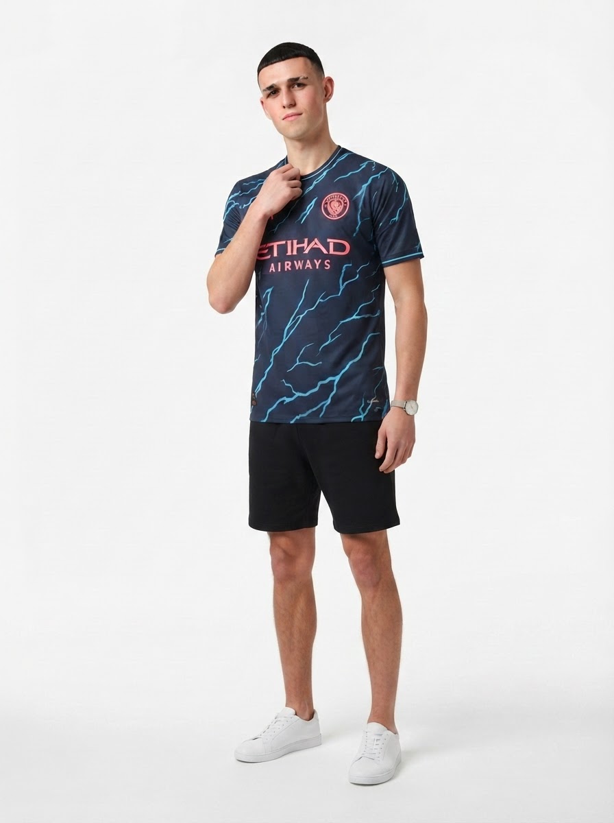 Manchester City 23/24 III Third Jersey - Player Version - Slim Fit