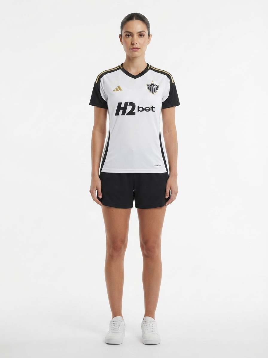 Atletico Mineiro Women 2025/26 Away Sponsor - Fan version