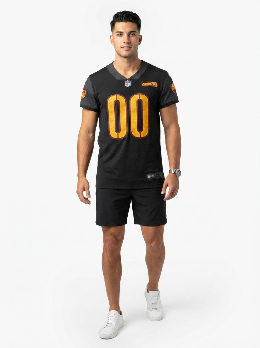 Washington Commanders - Custom Alternate Jersey - Black