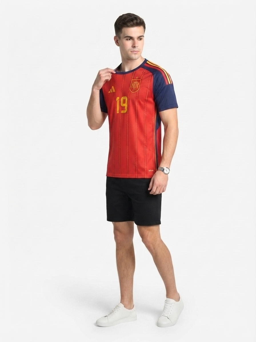 Lamine Yamal Spain World Cup Home Jersey 2026 - Fan Version World Cup 2026