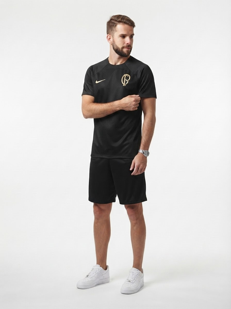 Corinthians 22/23 Training Jersey - Black - Fan Version