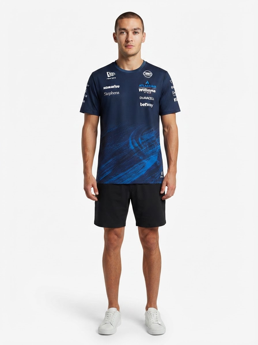 Williams Racing F1 2026 Men's Team T-Shirt - Navy