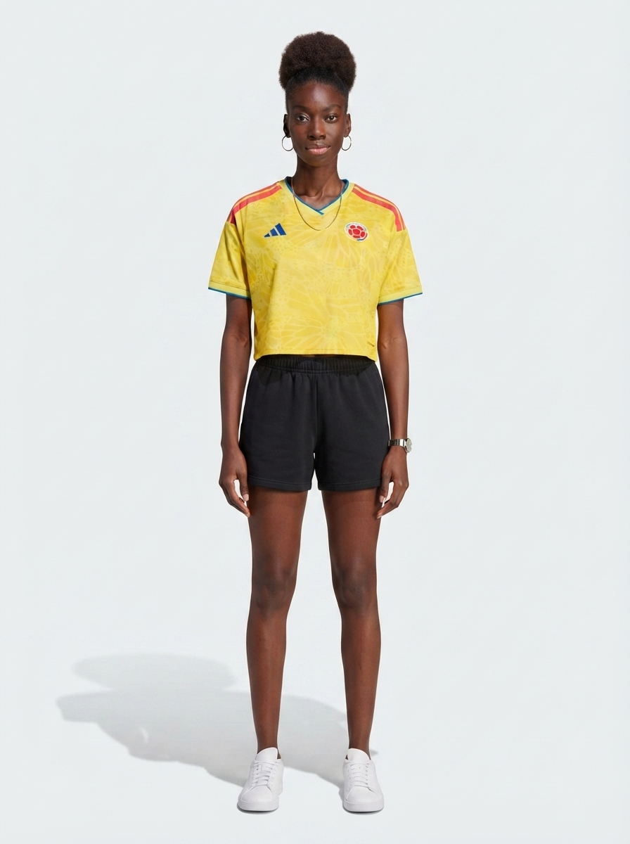 Colombia 26 Home Cropped Jersey - World Cup 2026