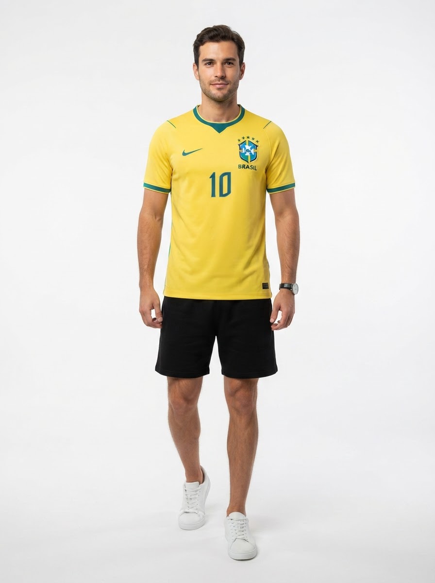 Brazil home - Pele #10 Brasil Fan Version World Cup 2026