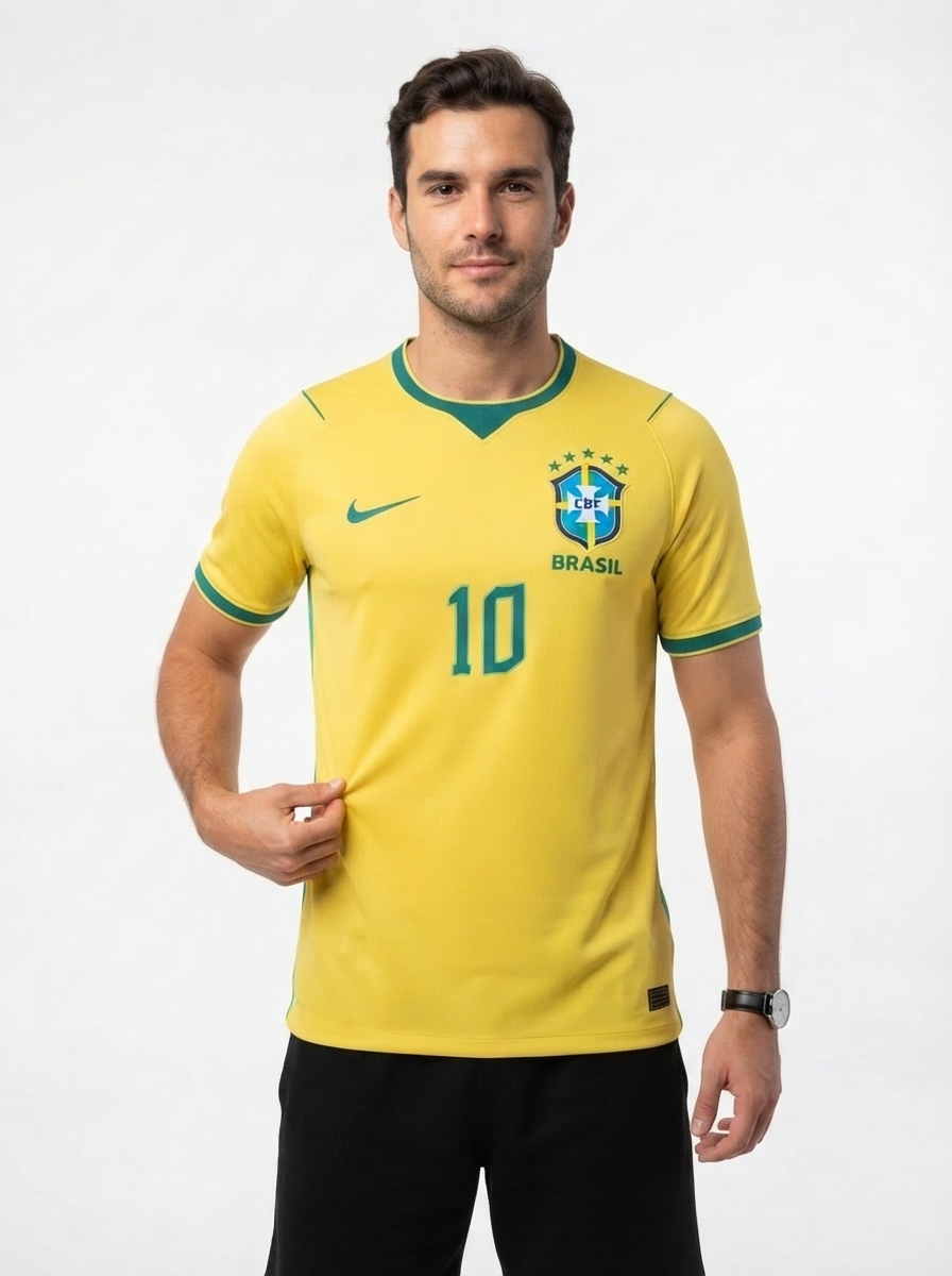 Brazil home - Pele #10 Brasil Fan Version World Cup 2026