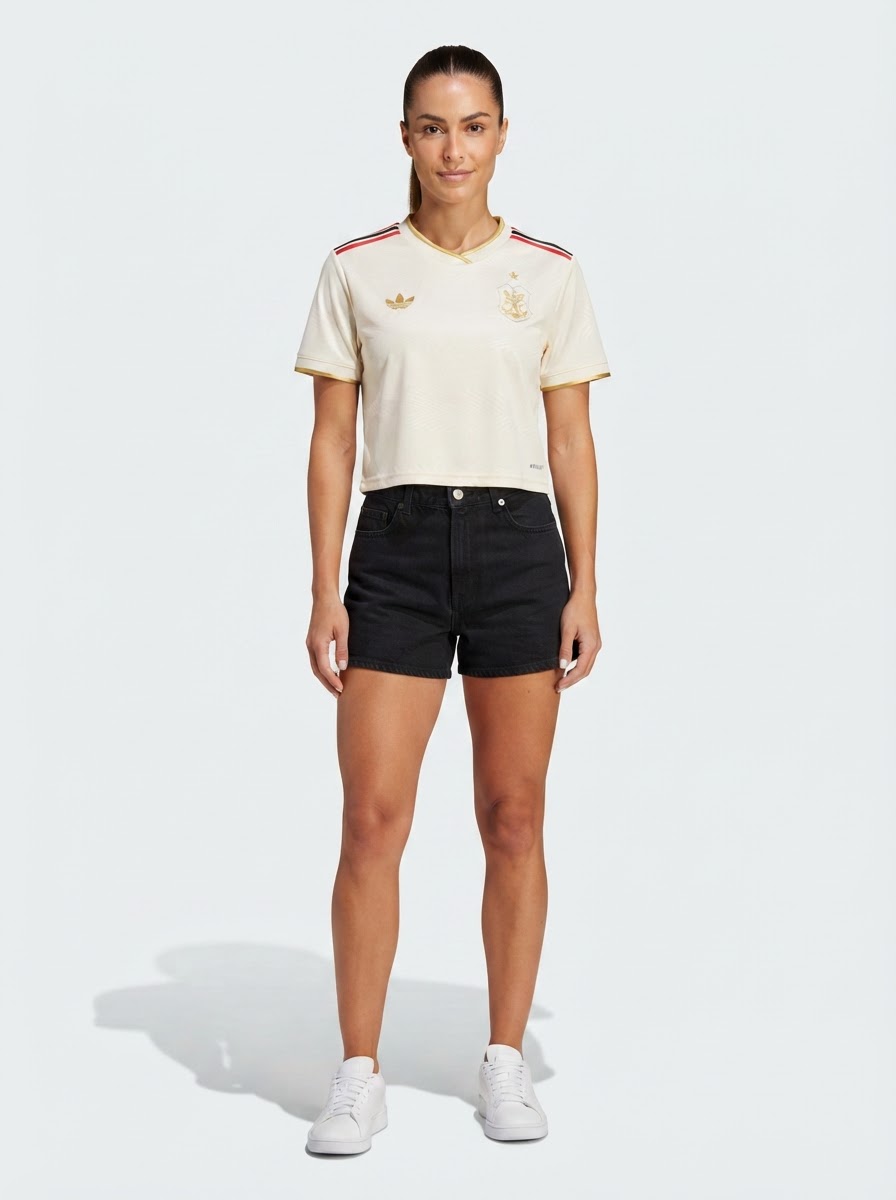 Cropped Flamengo Women's Jogo 3 2025