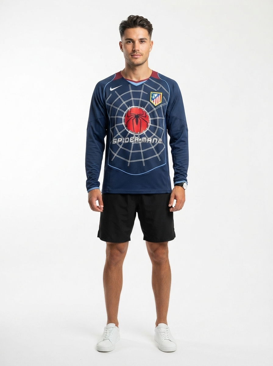 Atletico Madrid 04/05 II Away Jersey - Long Sleeve Retro Version