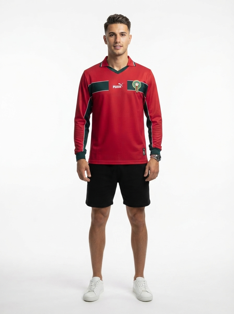 Morocco 1998 Away Long Sleeve Retro