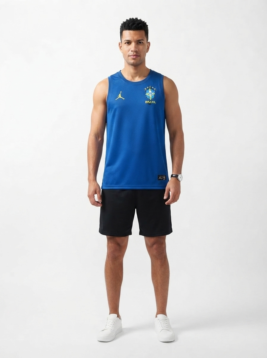 Brazil 2026 Training Vest Blue