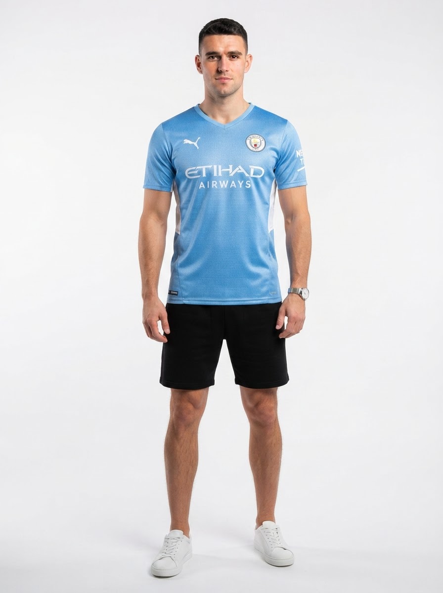 Manchester City 21/22 I Home Jersey - Fan Version