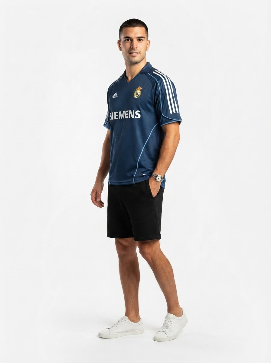 Real Madrid 05/06 II Away Jersey - Retro Version