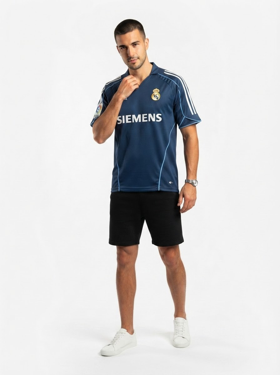 Real Madrid 05/06 II Away Jersey - Retro Version