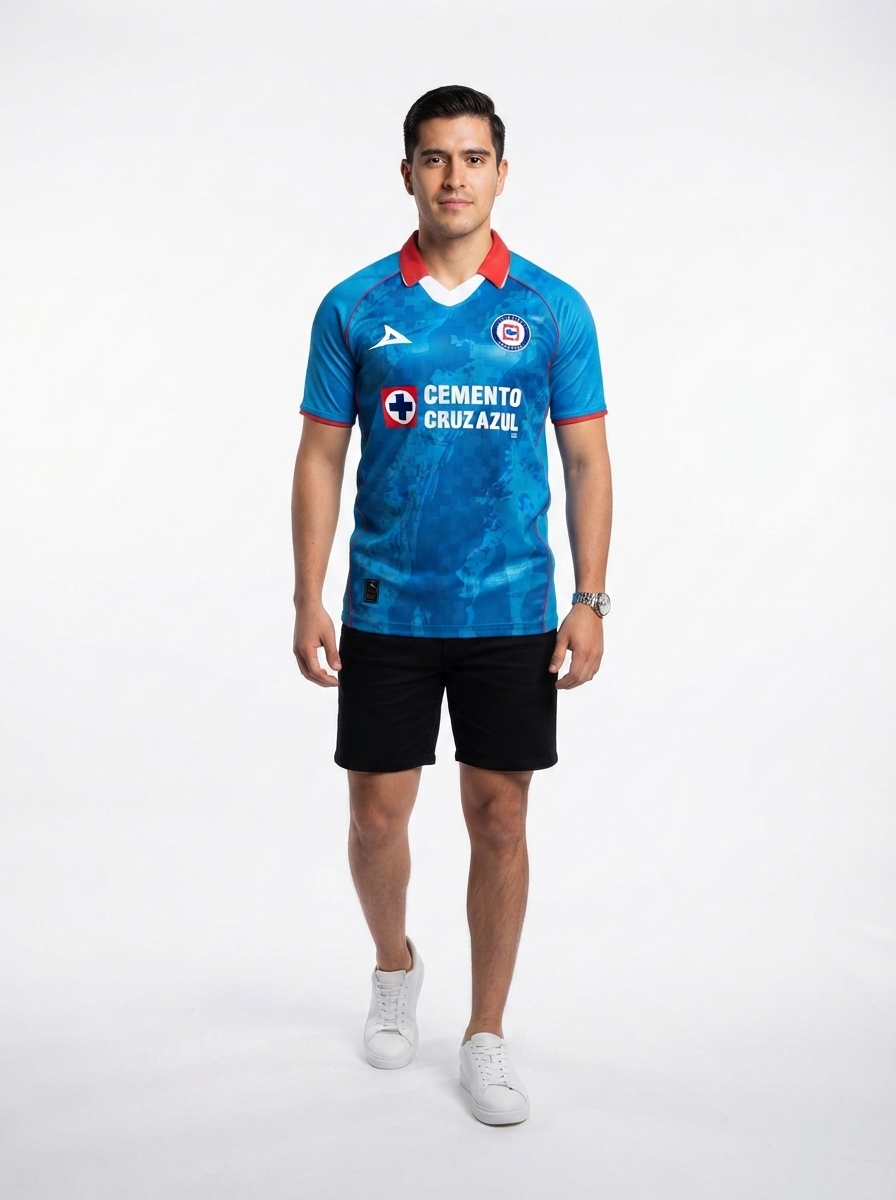 Cruz Azul Home Fan Jersey 2025/26 Intercontinental - Fan Version