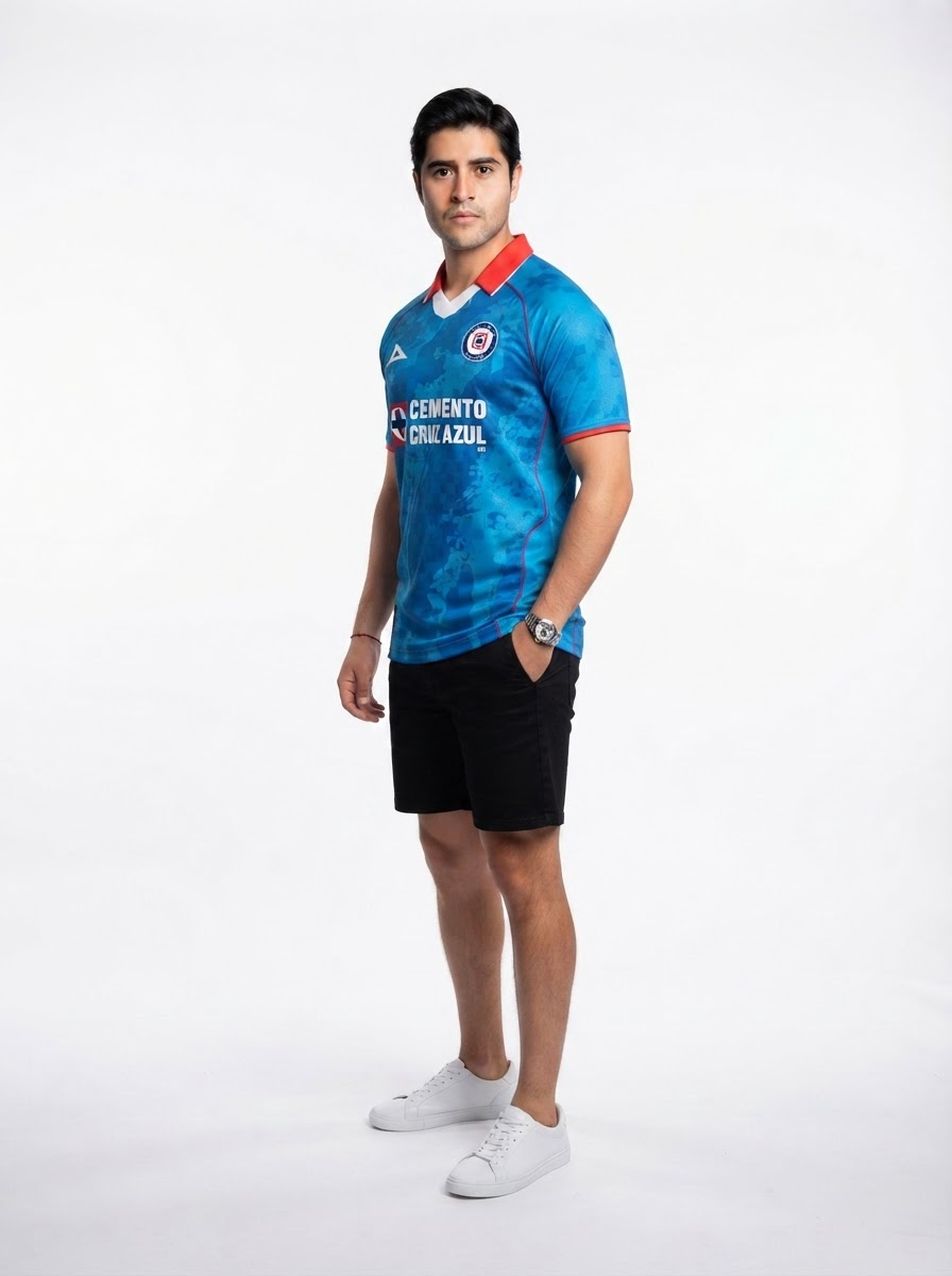 Cruz Azul Home Fan Jersey 2025/26 Intercontinental - Fan Version