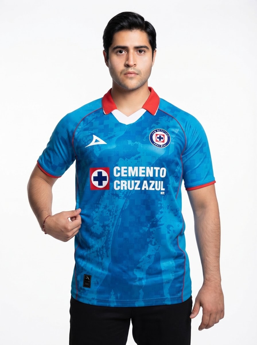 Cruz Azul Home Fan Jersey 2025/26 Intercontinental - Fan Version
