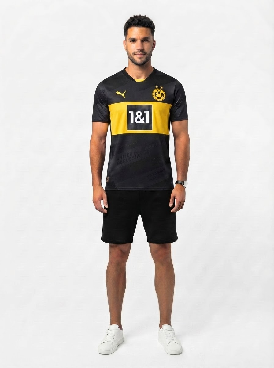 Borussia Dortmund 24/25 II Away Jersey - Fan Version