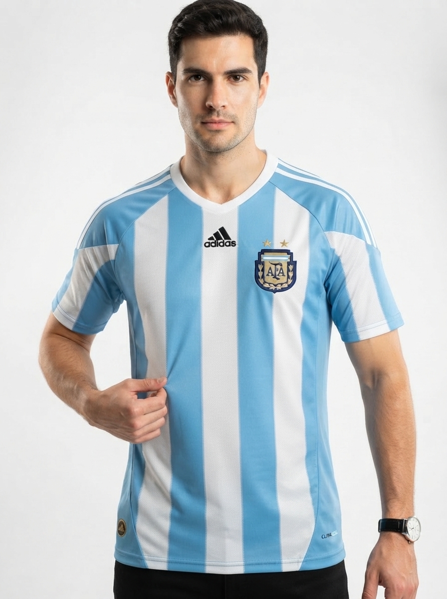 Argentina 2010 I Home Jersey - Retro Version
