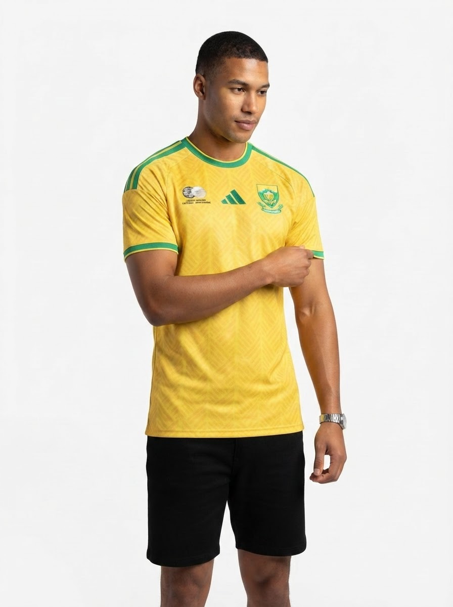 South Africa 26 Home Jersey Fan Version - World Cup 2026