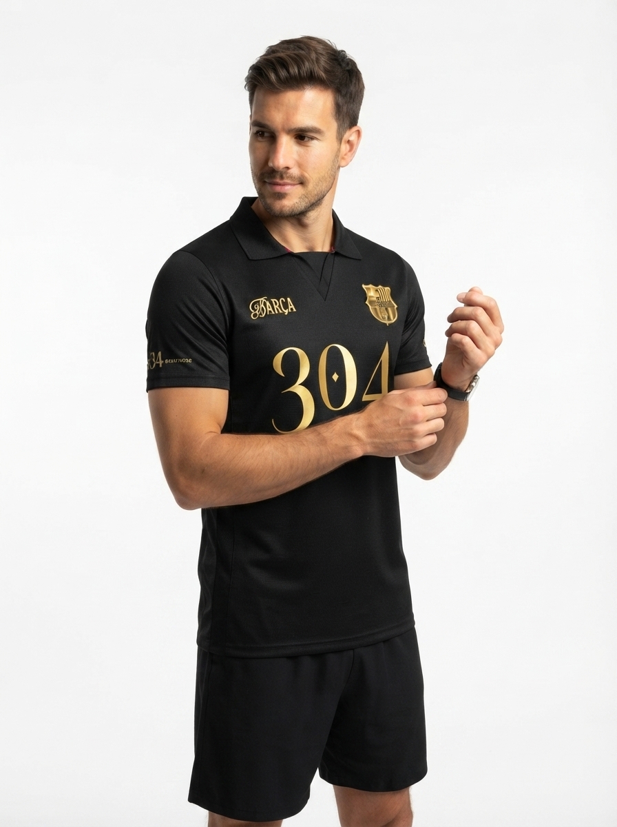 Barcelona 25/26 Black - Special Edition Jersey - Player Version - Slim Fit