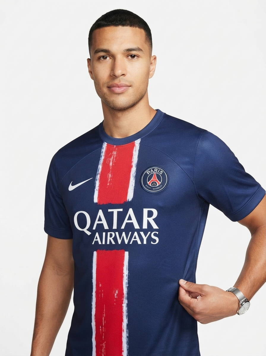 PSG D.Doué 14 Home Fan Jersey 2024/25