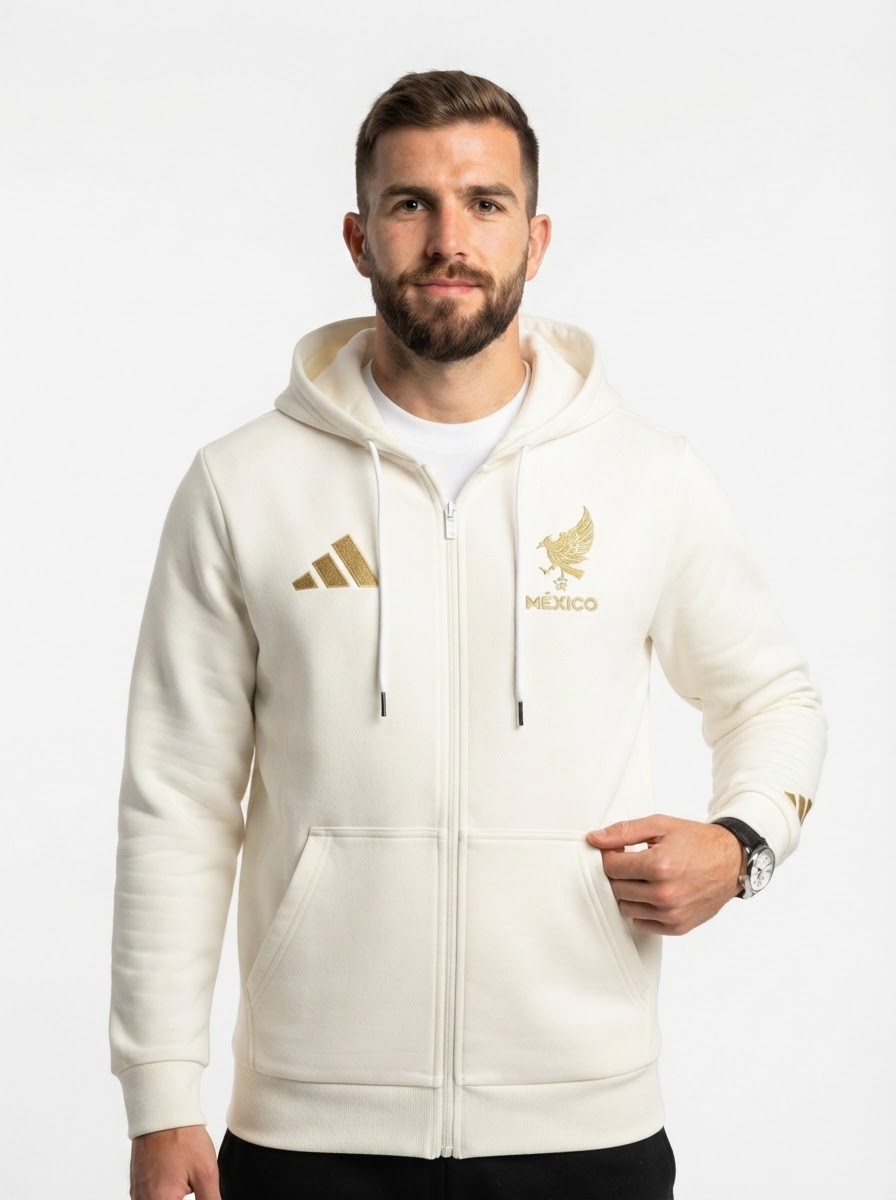 Mexico Sudadera - hoodie - White