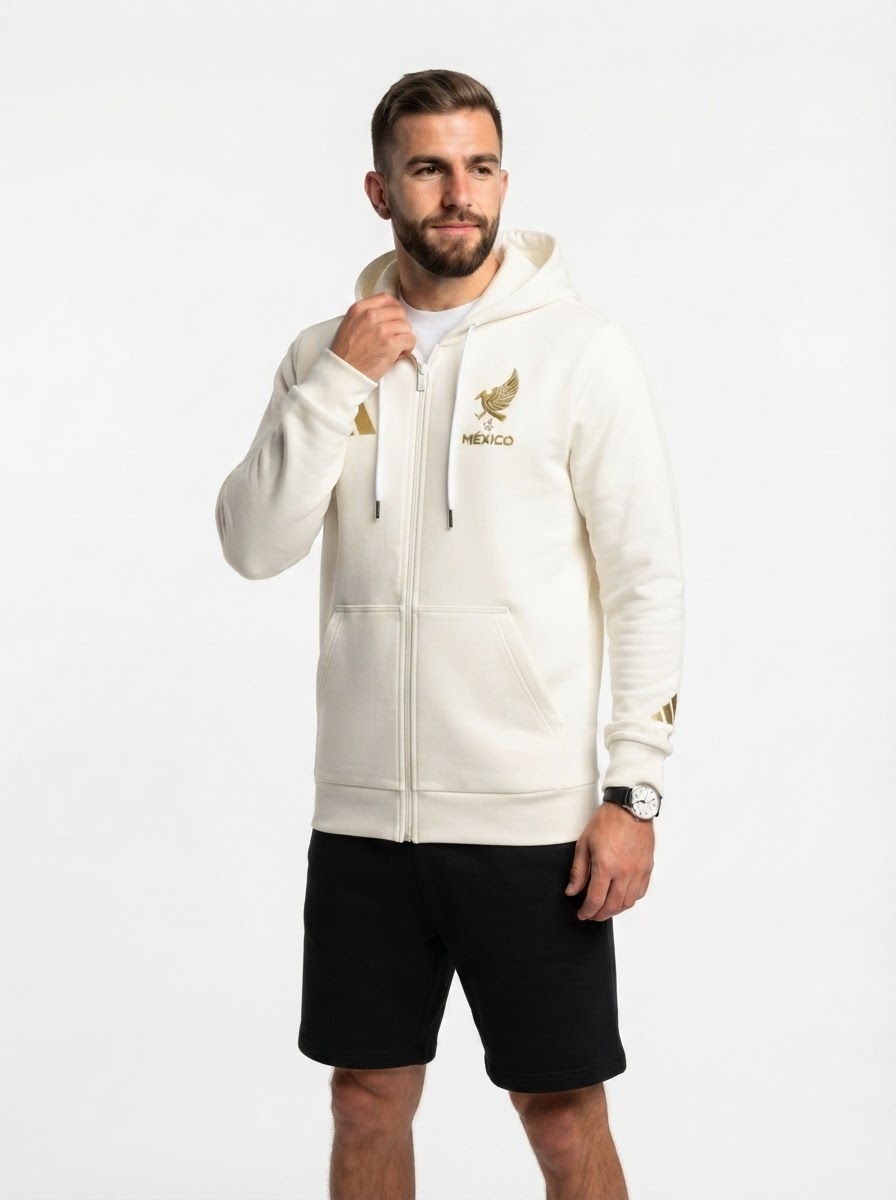Mexico Sudadera - hoodie - White