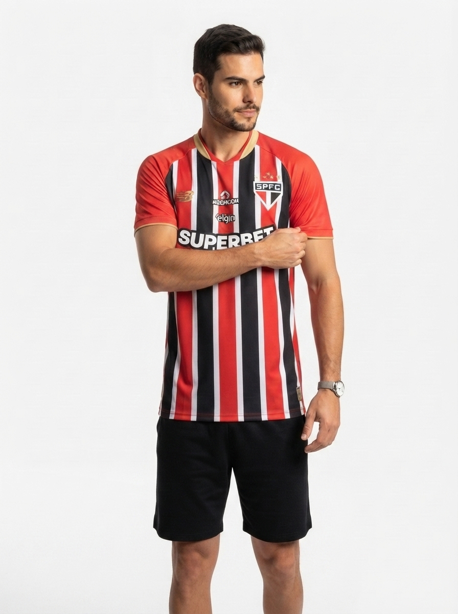 Jersey São Paulo 2025/26 II Player [Slim Fit] with Sponsors [Slim Fit]