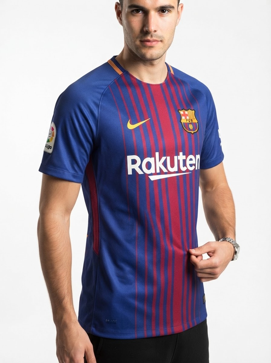 Barcelona 17/18 I Home Jersey - Retro Version