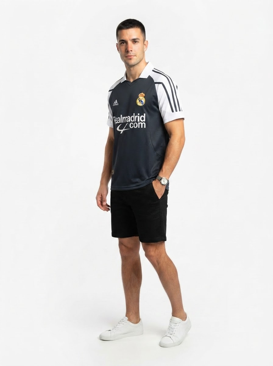 Real Madrid 01/02 II Away Jersey - Retro Version