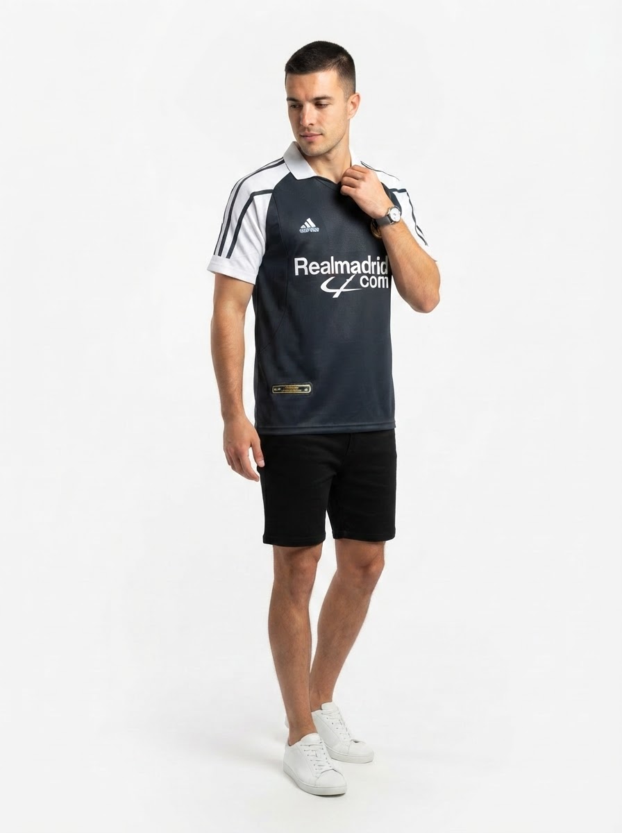 Real Madrid 01/02 II Away Jersey - Retro Version