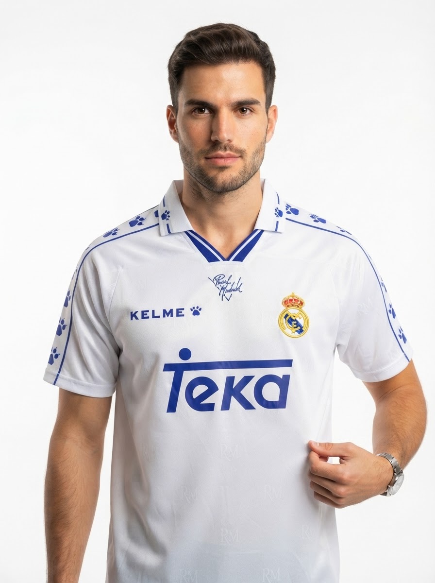 Real Madrid 94/96 I Home Jersey - Retro Version