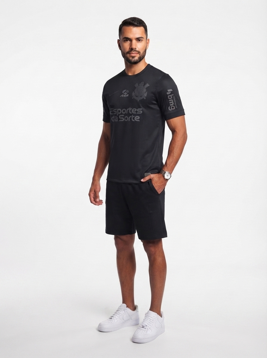 Jersey Corinthians 2024/25 II Fan Version with Sponsors