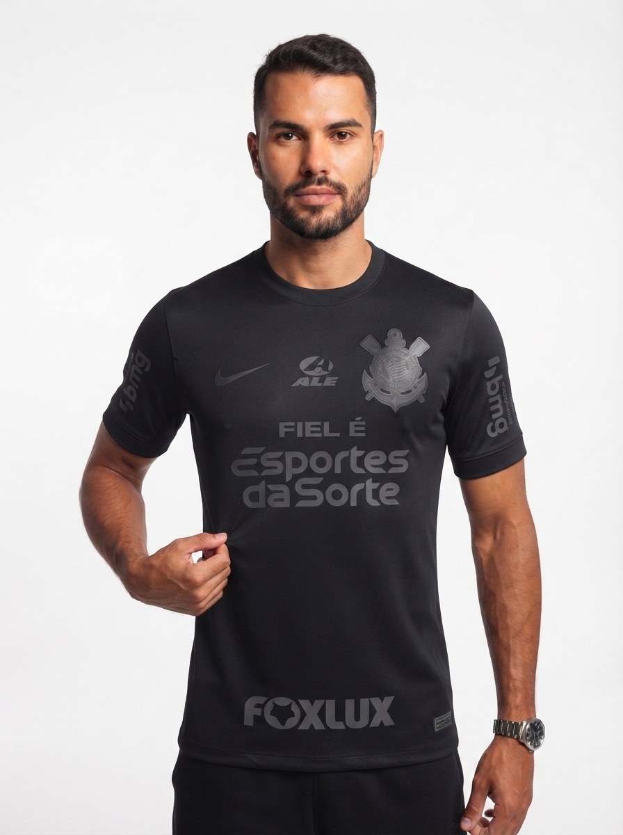 Jersey Corinthians 2024/25 II Fan Version with Sponsors