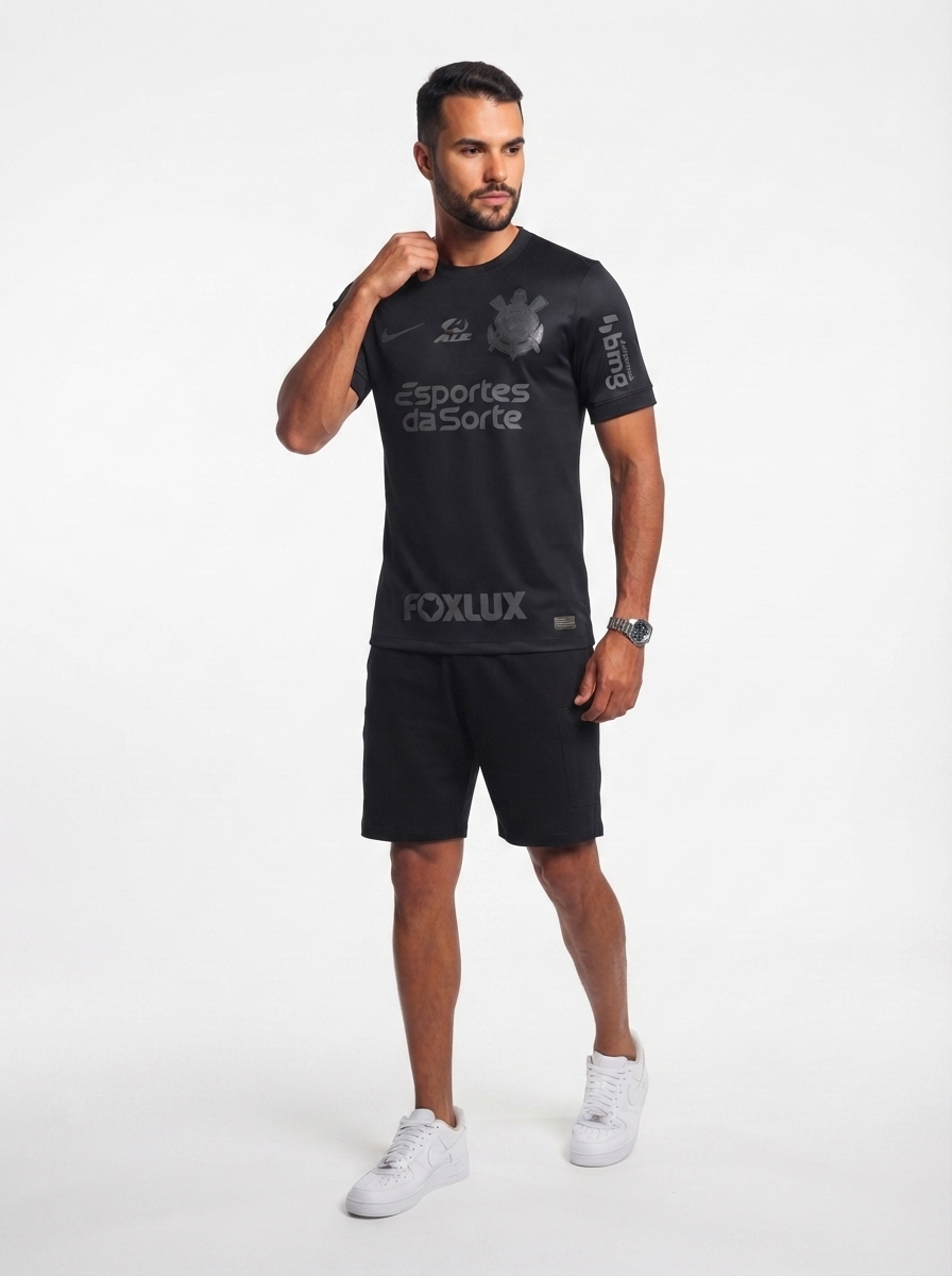 Jersey Corinthians 2024/25 II Fan Version with Sponsors
