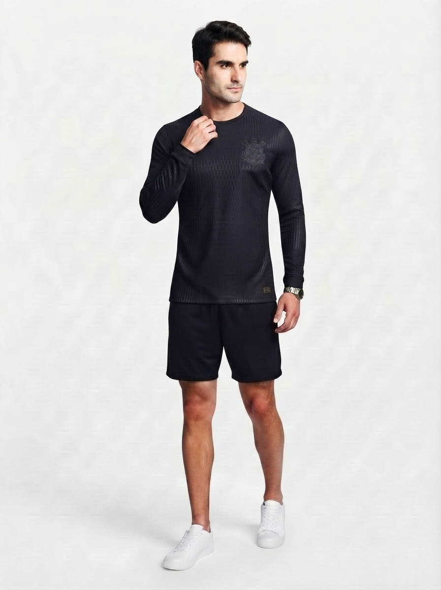 Corinthians 24/25 II Away Jersey - Long Sleeve Player Slim Fit - Slim Fit