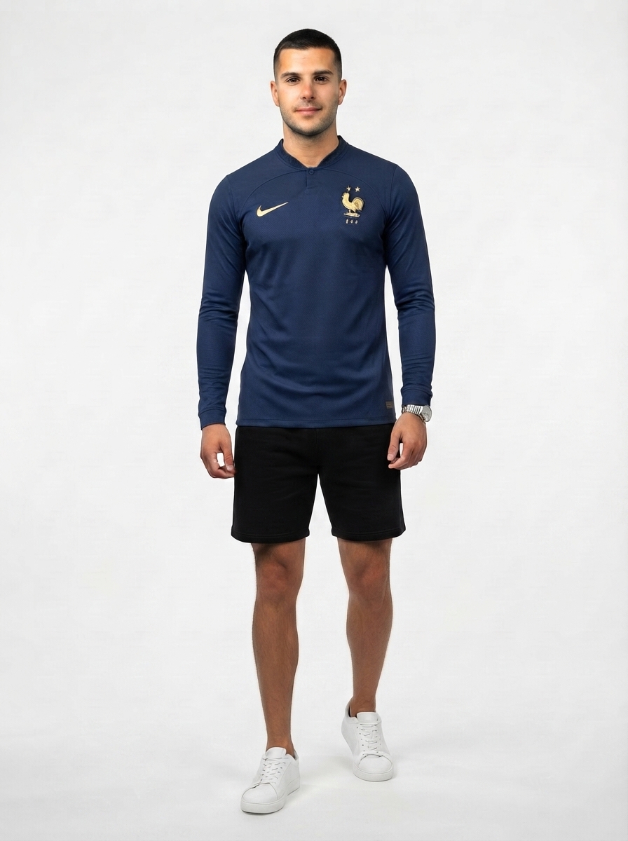 France 22/23 I Home Jersey - Long Sleeve