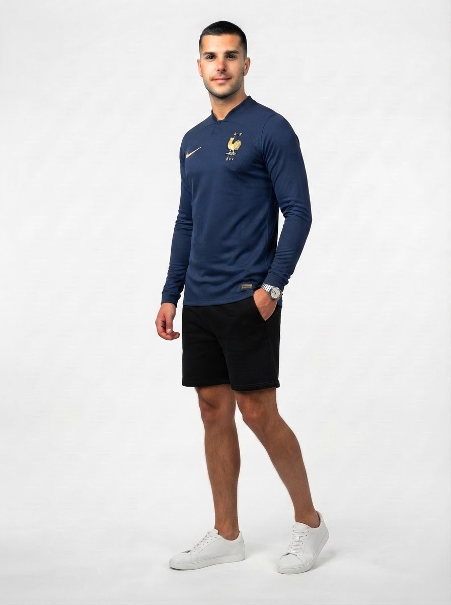 France 22/23 I Home Jersey - Long Sleeve