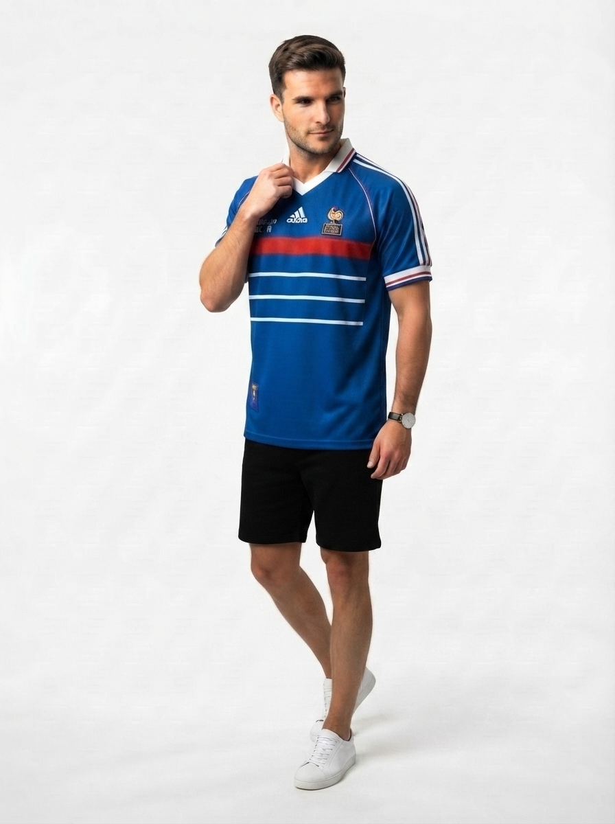 France 1998 Home World Cup Jersey