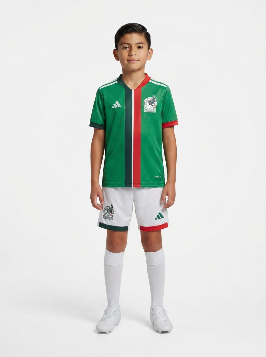 Mexico 2025/26 Home Kids Kit